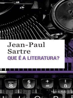 cover image of Que é a literatura?